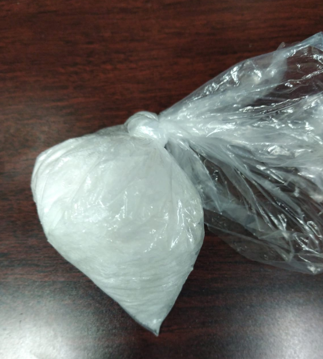 photo of bag with narcotics