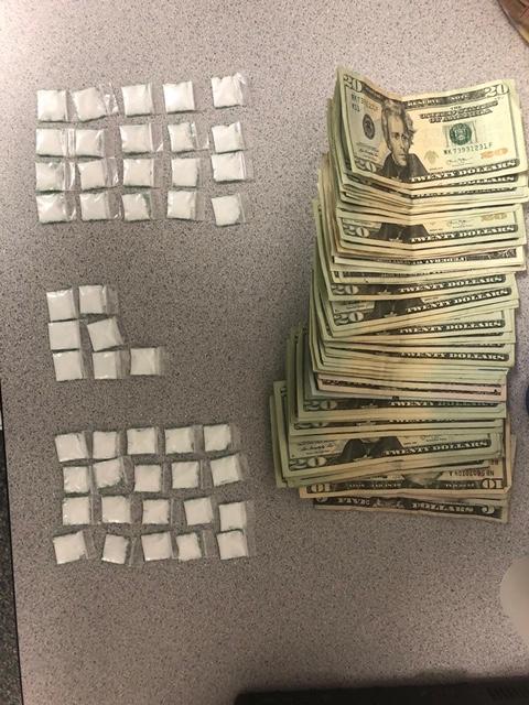 photo of drugs and money