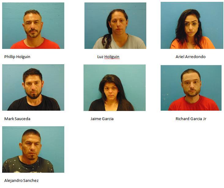 photo of 7 arrested