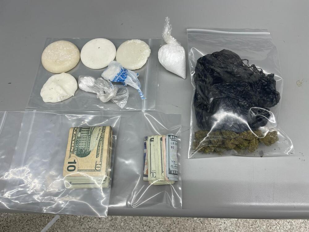 photo of drugs and money